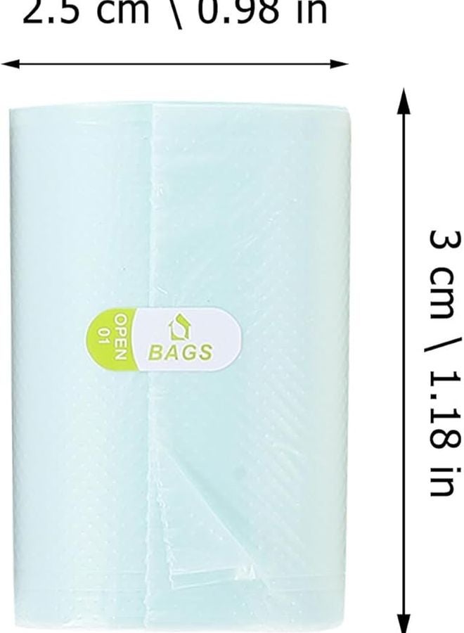 أكياس القمامة السميكة القابلة للتخلص 250 قطعة بطانة سلة المهملات المكتبية - Image 2